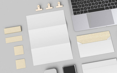 办公用品与设备样机模板 提升产品可视化与品牌呈现